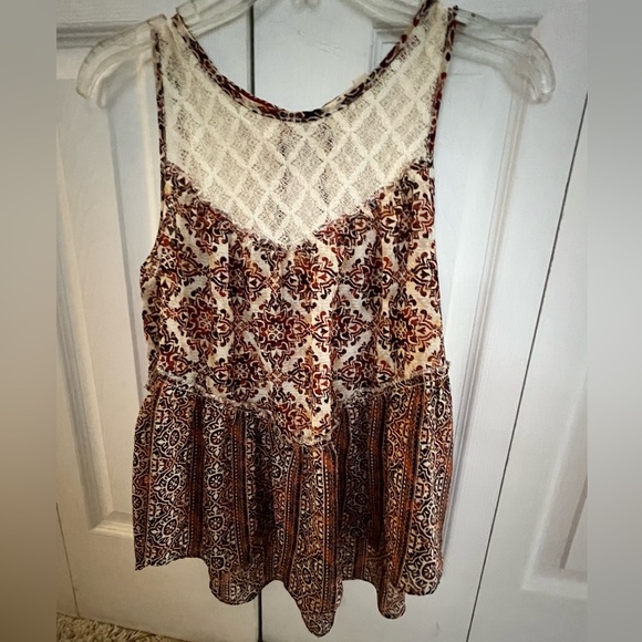 Flowy summer sleeveless top Size S - Picture 1 of 1